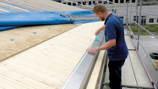1b. Alternatief: beplakken met ORCON MULTIBOND