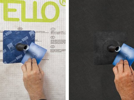 3. Manchet verlijmen